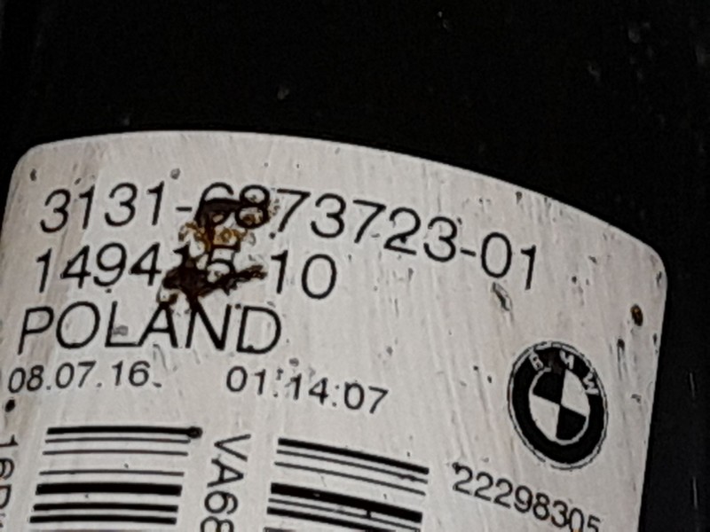 Recambio de amortiguador delantero derecho para bmw 1 (f20) 116 d referencia OEM IAM 6873723  