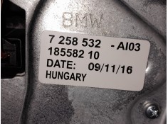 Recambio de motor limpia trasero para bmw 1 (f20) 116 d referencia OEM IAM 7258532 18558210  2