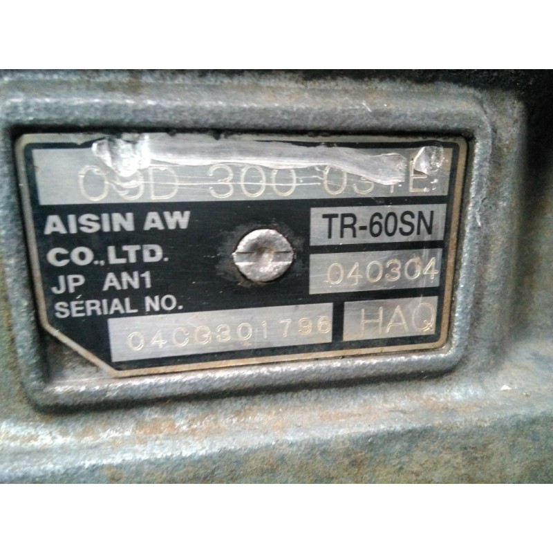 Recambio de caja cambios para volkswagen touareg (7la) tdi v10 referencia OEM IAM HAQ  M1-A1-45