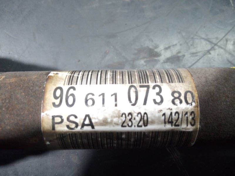 Recambio de transmision delantera izquierda para citroën c4 lim. collection referencia OEM IAM 9661107380  P1-B6-37