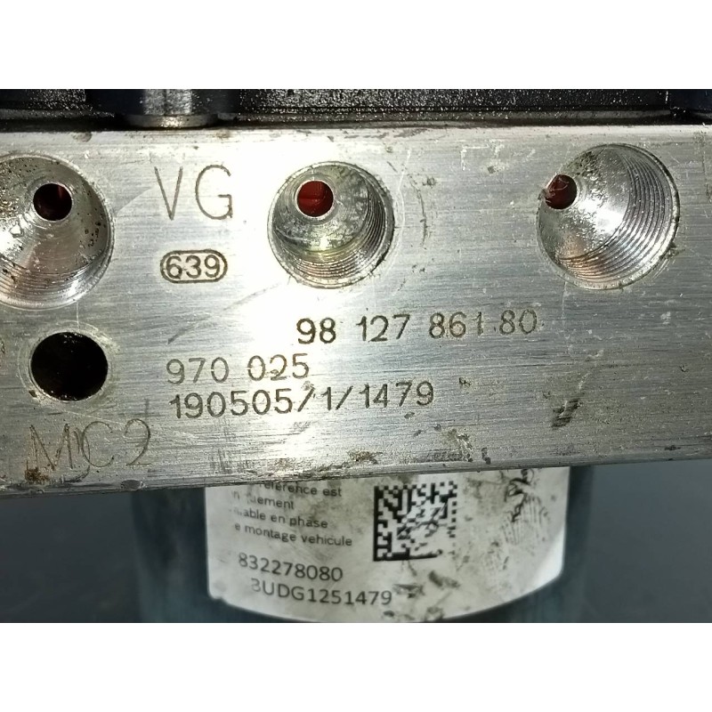 Recambio de abs para peugeot 3008 gt line referencia OEM IAM 9832278080 0265292081 P3-A8-29-2