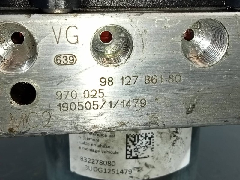 Recambio de abs para peugeot 3008 gt line referencia OEM IAM 9832278080 0265292081 P3-A8-29-2