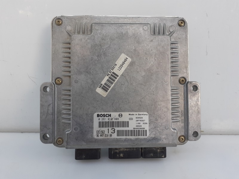 Recambio de centralita motor uce para citroën c5 berlina 2.0 hdi premier referencia OEM IAM 0281010808 9644721080 E2-A2-13-2