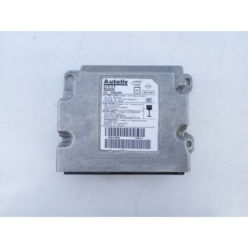 Recambio de centralita airbag para renault laguna iii referencia OEM IAM   