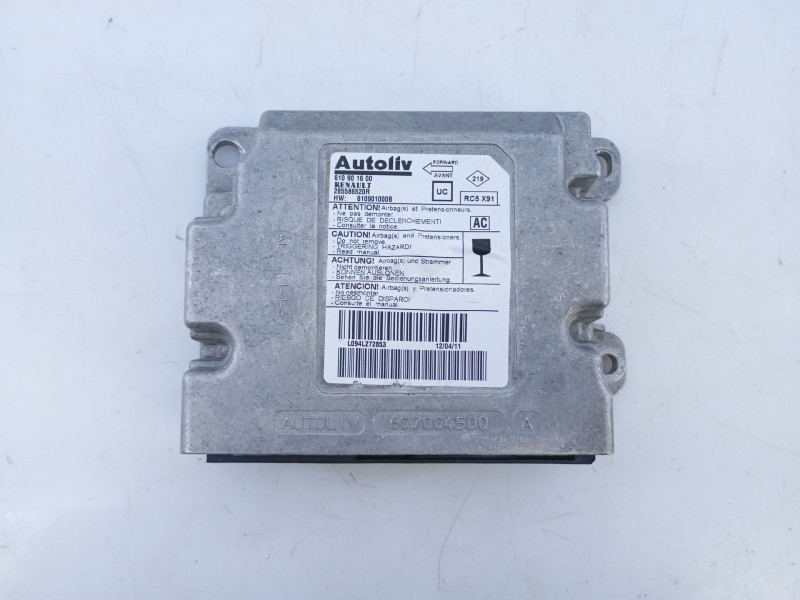 Recambio de centralita airbag para renault laguna iii referencia OEM IAM   