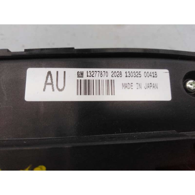 Recambio de mando climatizador para opel insignia berlina cosmo referencia OEM IAM 13277870  E3-A5-39-4