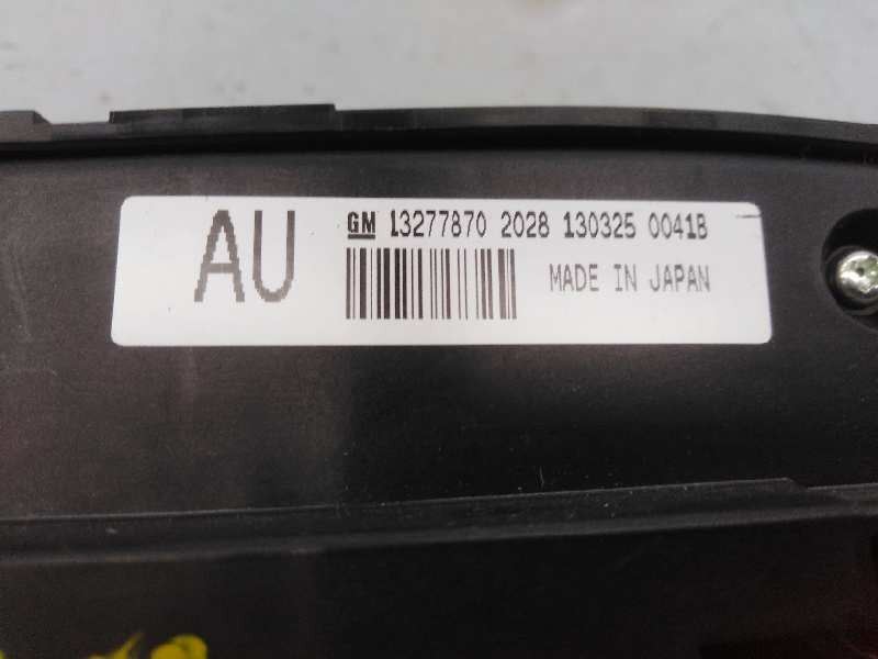 Recambio de mando climatizador para opel insignia berlina cosmo referencia OEM IAM 13277870  E3-A5-39-4