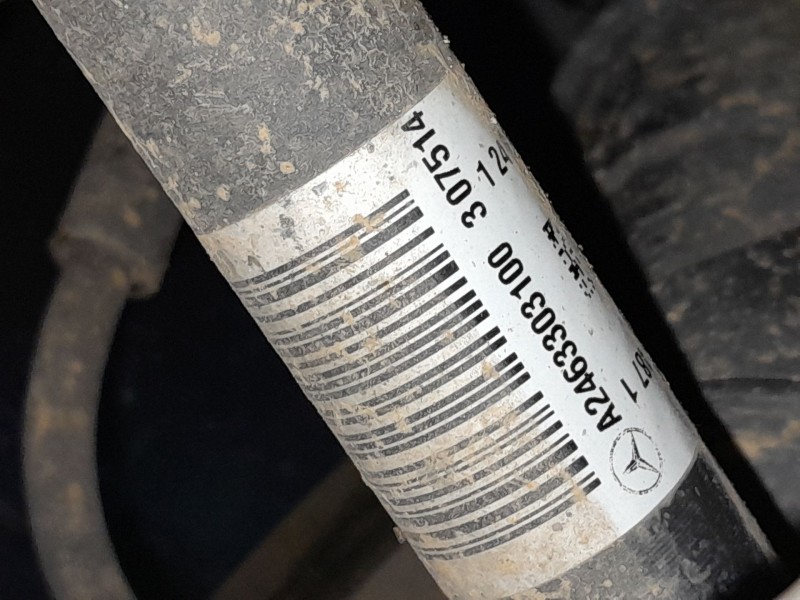 Recambio de transmision delantera izquierda para mercedes-benz clase b sports tourer (w246, w242) b 200 cdi (246.201) referencia