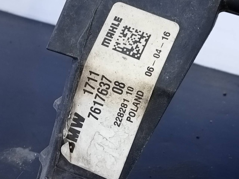 Recambio de radiador agua para bmw serie x1 (f48) sdrive18d referencia OEM IAM 17117617637 22828110 P2-A6-13