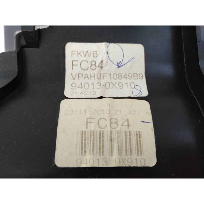 Recambio de cuadro instrumentos para hyundai i10 classic referencia OEM IAM 940130X910 VPAHUF10849B9 E3-A3-24-4