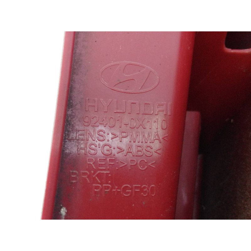 Recambio de piloto trasero izquierdo para hyundai i10 classic referencia OEM IAM 924010X110  E2-B5-8-1