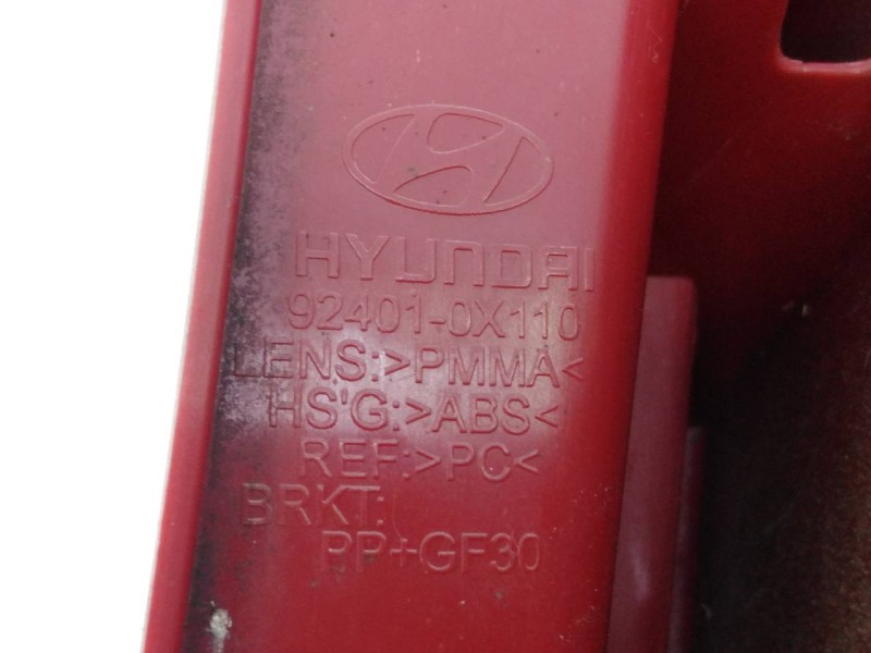 Recambio de piloto trasero izquierdo para hyundai i10 classic referencia OEM IAM 924010X110  E2-B5-8-1