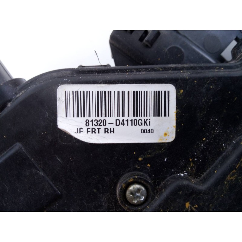 Recambio de cerradura puerta delantera derecha para kia optima emotion referencia OEM IAM 81320D4110  E2-B5-40-1