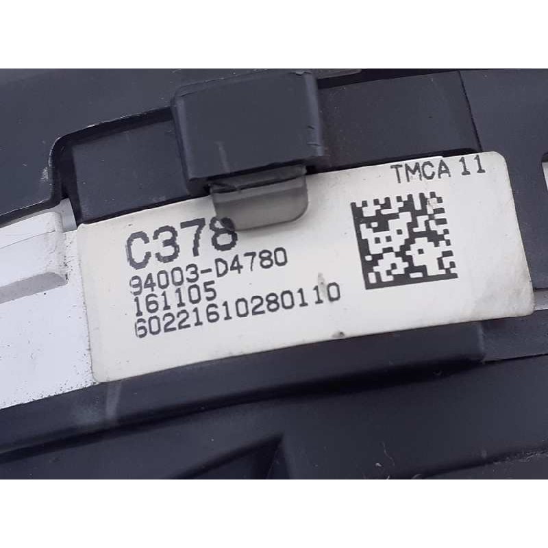 Recambio de cuadro instrumentos para kia optima emotion referencia OEM IAM 94003D4780 161105 E3-A3-23-2