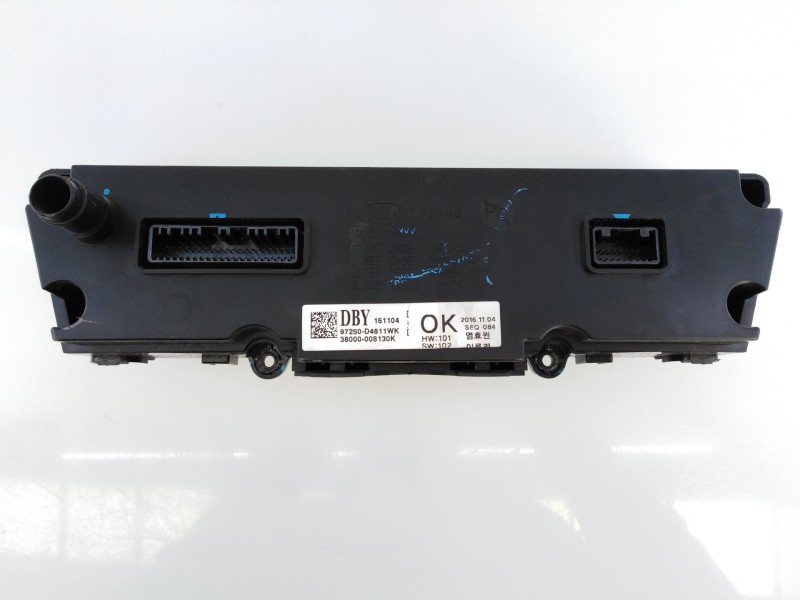 Recambio de mando climatizador para kia optima emotion referencia OEM IAM 97250D4811 38000008130 E3-A3-25-2