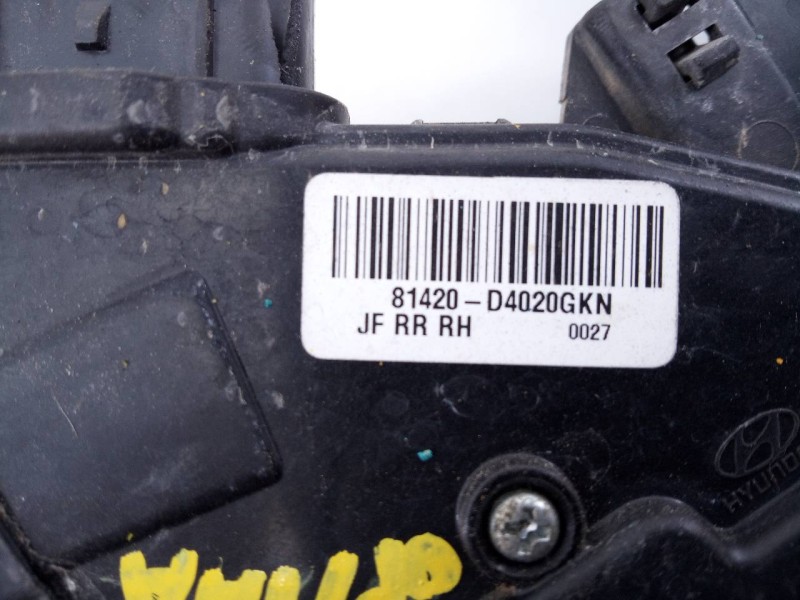 Recambio de cerradura puerta trasera derecha para kia optima emotion referencia OEM IAM 81420D4020  E2-B5-50-2