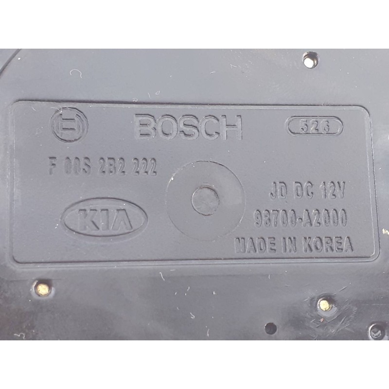 Recambio de motor limpia trasero para kia cee´d drive referencia OEM IAM 98700A2000 F00S2B2222 E2-B5-34-1