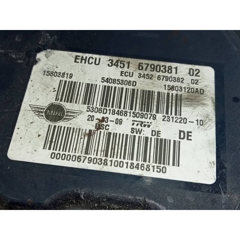 Recambio de abs para bmw mini (r56) cooper s referencia OEM IAM 3451679038102  P3-B8-23-4