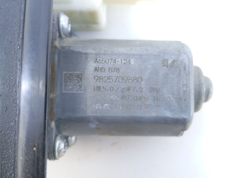 Recambio de elevalunas trasero derecho para citroën c4 picasso spacetourer referencia OEM IAM   