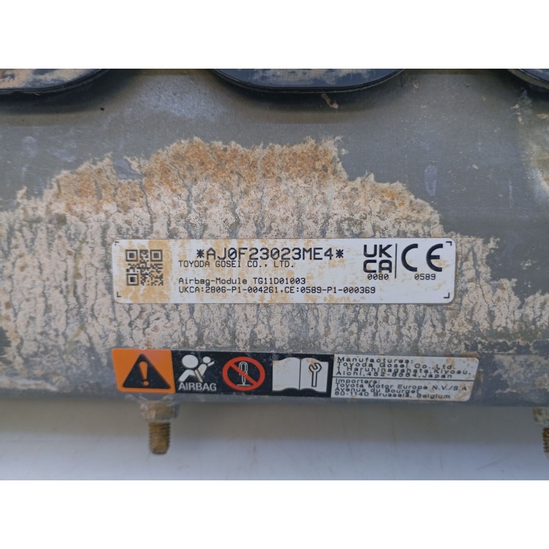 Recambio de airbag delantero izquierdo para toyota c-hr (x2, h2) phev hybrid awd gr sport referencia OEM IAM AJ0F23023ME4  