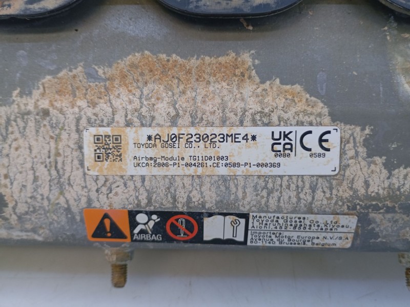 Recambio de airbag delantero izquierdo para toyota c-hr (x2, h2) phev hybrid awd gr sport referencia OEM IAM AJ0F23023ME4  
