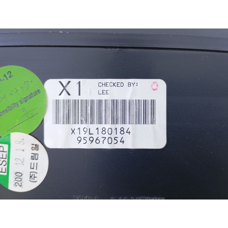 Recambio de cuadro instrumentos para chevrolet captiva (c100, c140) 2.4 referencia OEM IAM 95967054 X19L180184 