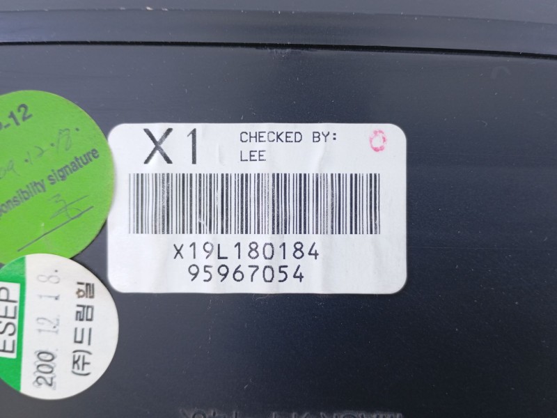 Recambio de cuadro instrumentos para chevrolet captiva (c100, c140) 2.4 referencia OEM IAM 95967054 X19L180184 