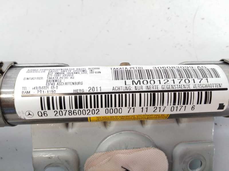Recambio de airbag cortina delantero derecho para mercedes-benz clase clk (w207) coupe e 250 cdi blueefficiency (207.303) refere