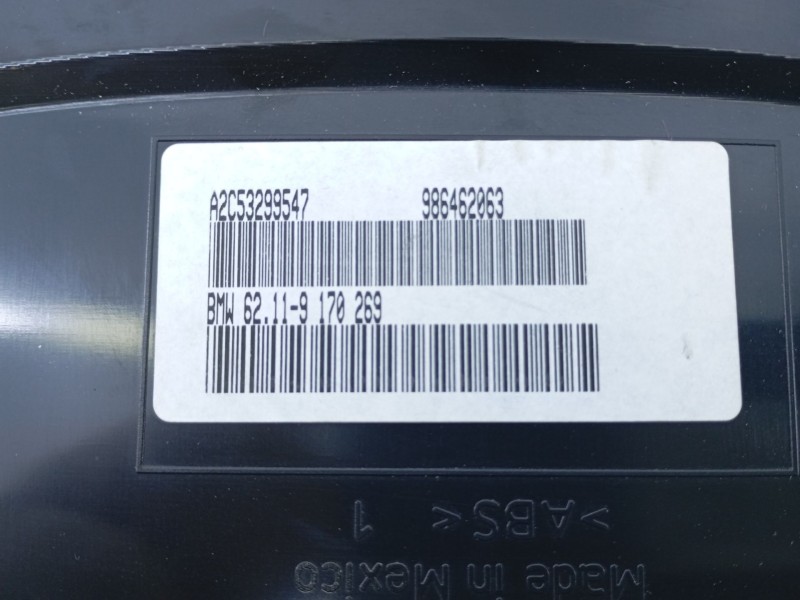 Recambio de cuadro instrumentos para bmw x5 x5 e70 xdrive 30d referencia OEM IAM 986462063 A2C53299547 