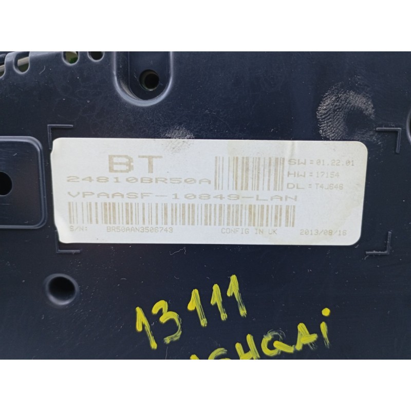 Recambio de cuadro instrumentos para nissan qashqai qashqai j10 referencia OEM IAM 24810BR50A AN3506743 