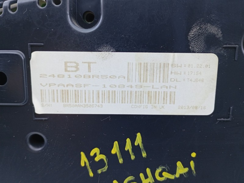 Recambio de cuadro instrumentos para nissan qashqai qashqai j10 referencia OEM IAM 24810BR50A AN3506743 