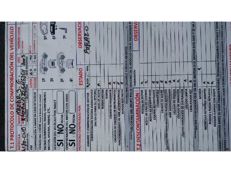 mazda 3 berlina (bk) del año 2015