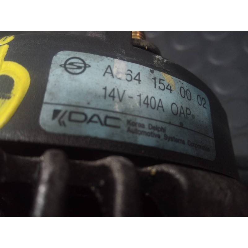 Recambio de alternador para ssangyong kyron 200 xdi premium 4wd referencia OEM IAM A6641540002  P3-A4-7-3