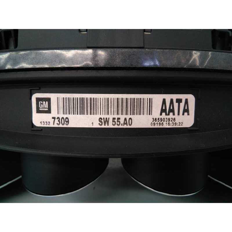 Recambio de cuadro instrumentos para opel insignia berlina expression referencia OEM IAM 13327309 365903926 E3-A5-23-3