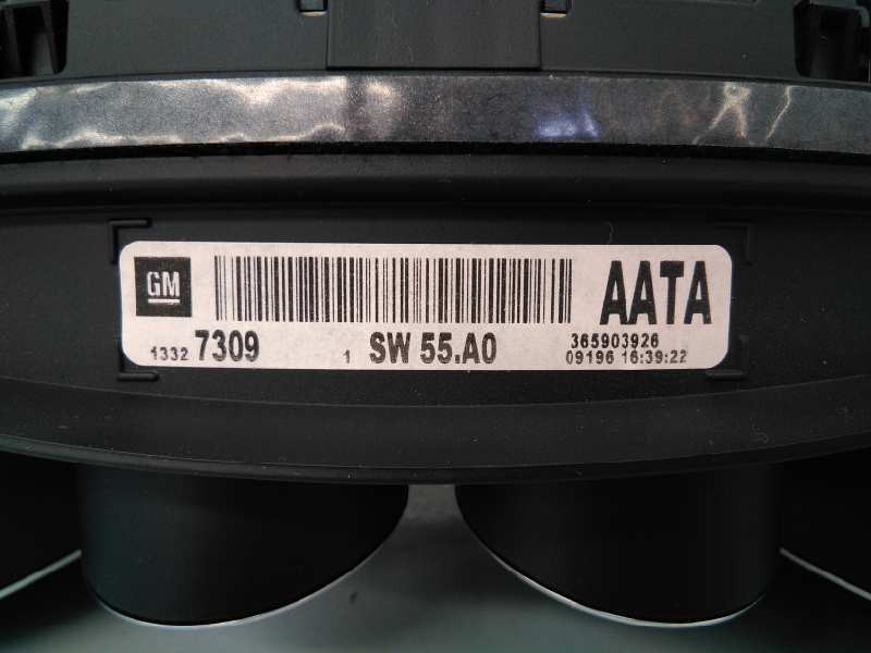 Recambio de cuadro instrumentos para opel insignia berlina expression referencia OEM IAM 13327309 365903926 E3-A5-23-3