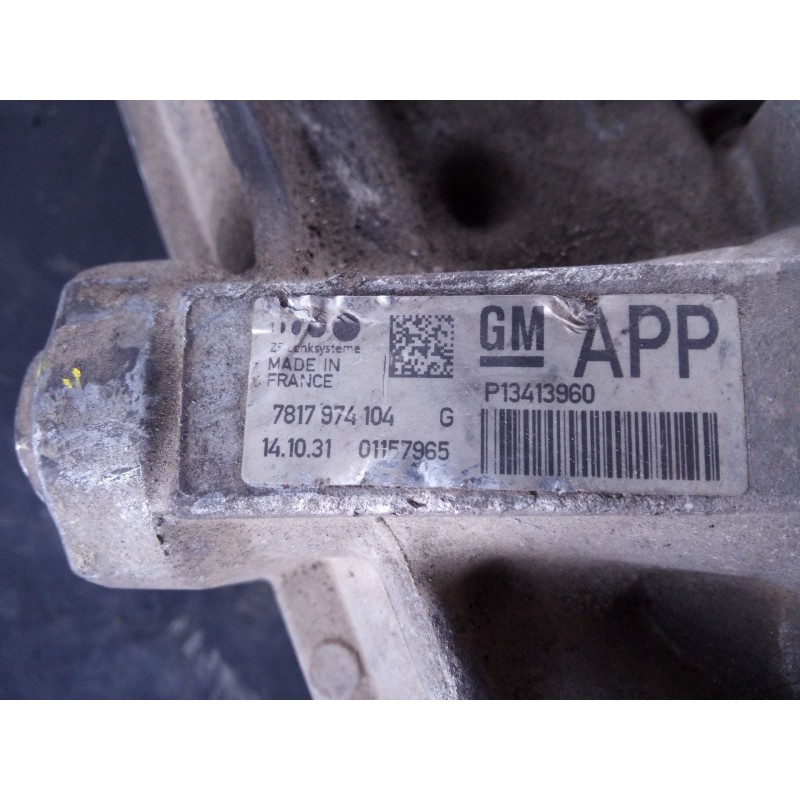 Recambio de cremallera direccion para opel zafira tourer selective referencia OEM IAM 7817974104G 0273010201 P1-B8-39