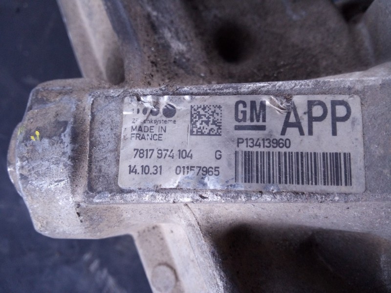 Recambio de cremallera direccion para opel zafira tourer selective referencia OEM IAM 7817974104G 0273010201 P1-B8-39