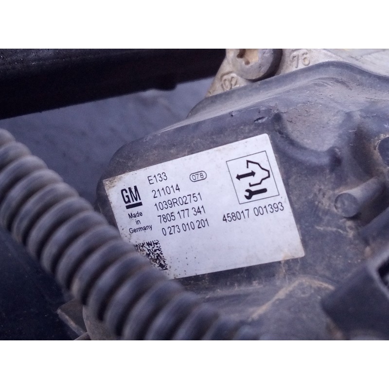 Recambio de cremallera direccion para opel zafira tourer selective referencia OEM IAM 7817974104G 0273010201 P1-B8-39