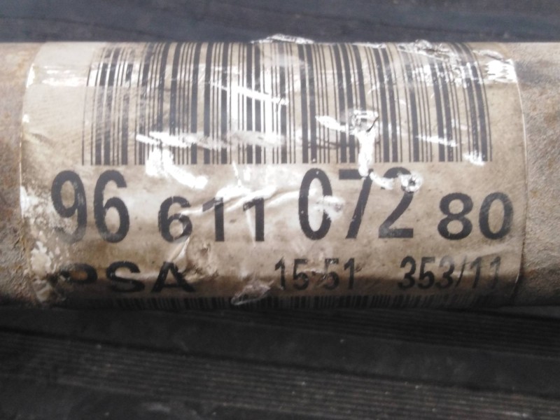 Recambio de transmision delantera derecha para citroën c4 lim. business referencia OEM IAM 9661107280  P1-B6-14