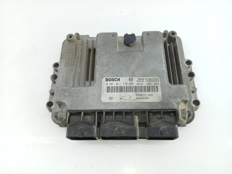 Recambio de centralita motor uce para renault megane ii berlina 3p confort dynamique referencia OEM IAM 8200391966 0281011776 E2