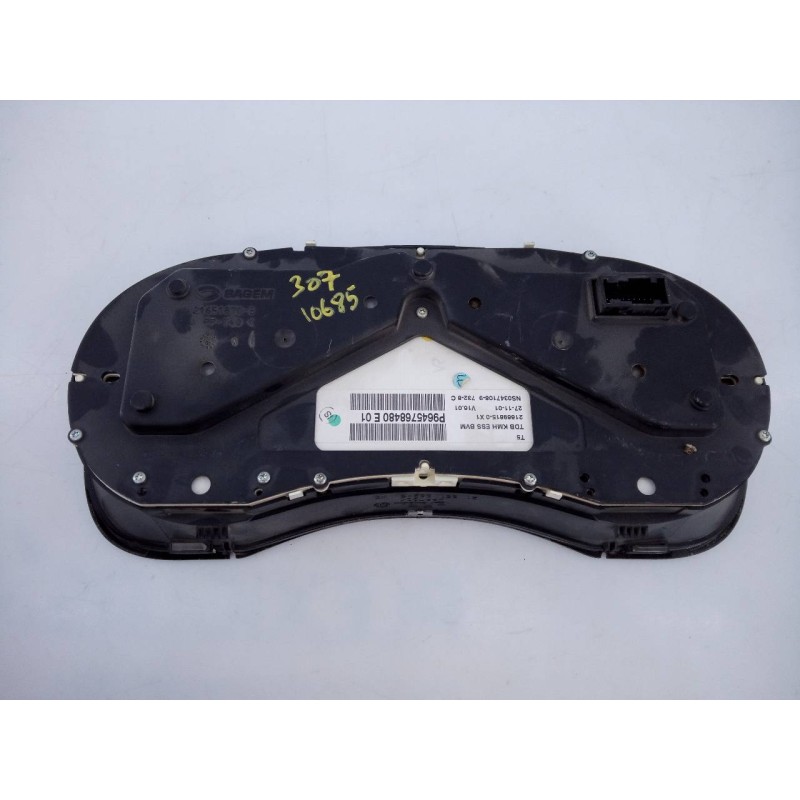 Recambio de cuadro instrumentos para peugeot 307 (s1) xn referencia OEM IAM 96457568480  E3-B2-49-3