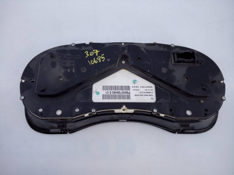 Recambio de cuadro instrumentos para peugeot 307 (s1) xn referencia OEM IAM 96457568480  E3-B2-49-3