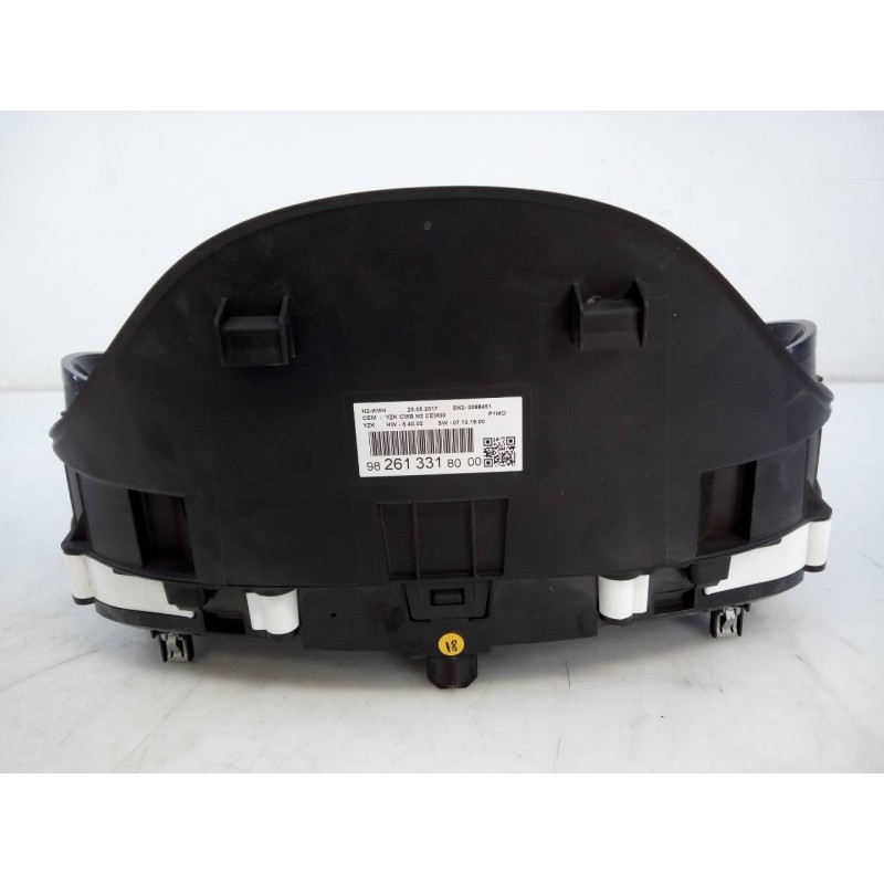 Recambio de cuadro instrumentos para opel crossland x excellence referencia OEM IAM 9826133180  E3-A5-14-4