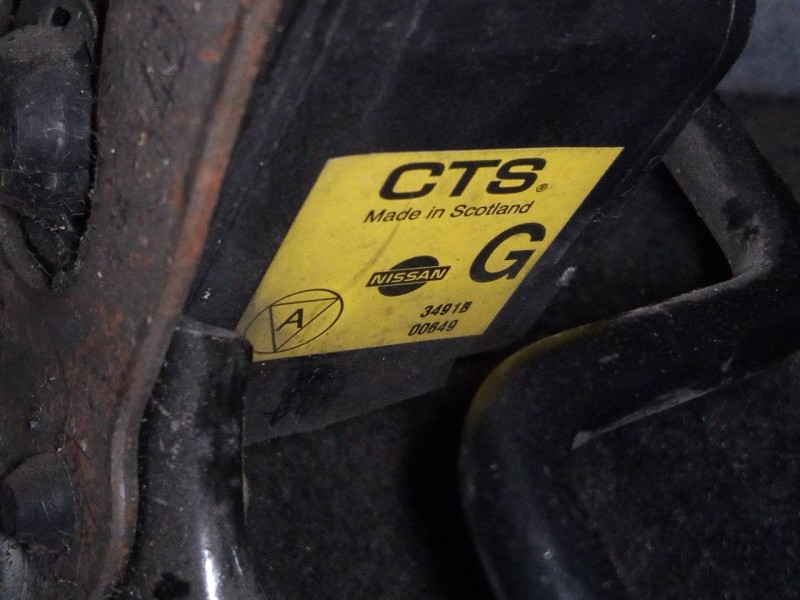 Recambio de pedal acelerador para nissan qashqai (j10) acenta referencia OEM IAM 3491B 00649 