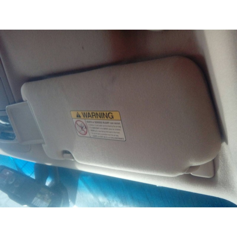 Recambio de parasol derecho para kia carnival 2.9 crdi vgt active referencia OEM IAM   