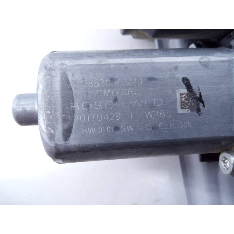 Recambio de elevalunas trasero derecho para opel crossland x excellence referencia OEM IAM 98830P1M20  E2-B6-60-2