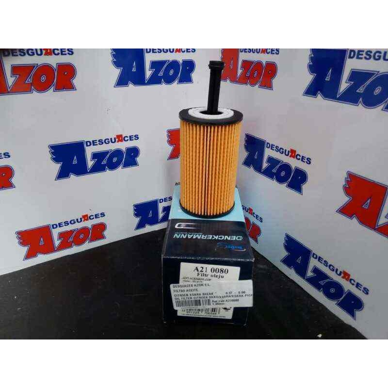 Recambio de filtro aceite para citroën xsara break referencia OEM IAM A210080 OIL FILTER CITROEN SAXO/XSARA/XSARA PICASSO/BERLIN