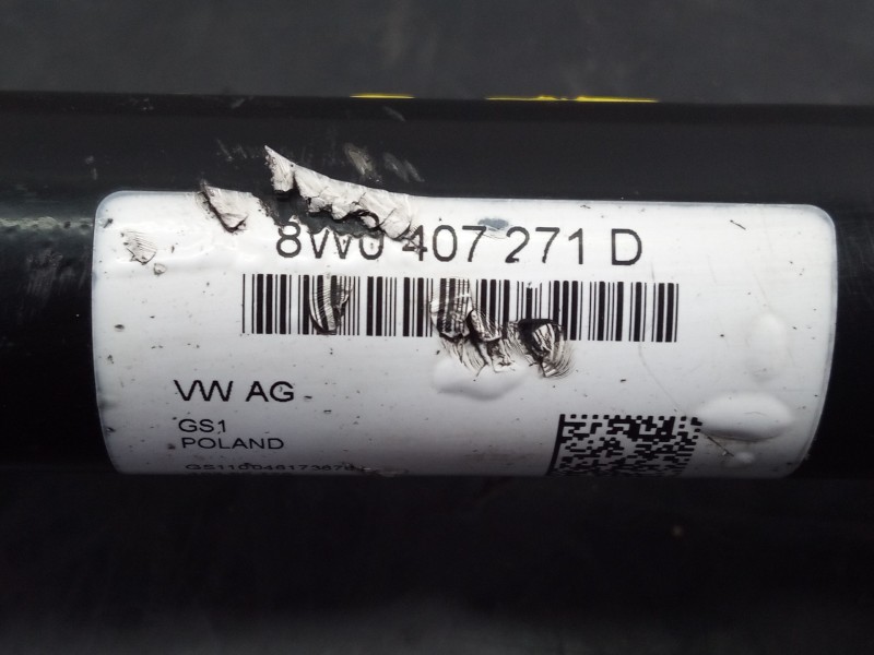 Recambio de transmision delantera izquierda para audi a5 sportback (f5a) sport quattro referencia OEM IAM 8W0407271D 8W0407341A 