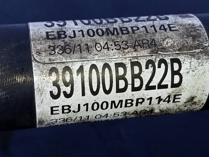 Recambio de transmision delantera derecha para nissan qashqai (j10) acenta referencia OEM IAM 39100BB22B  P1-A6-24