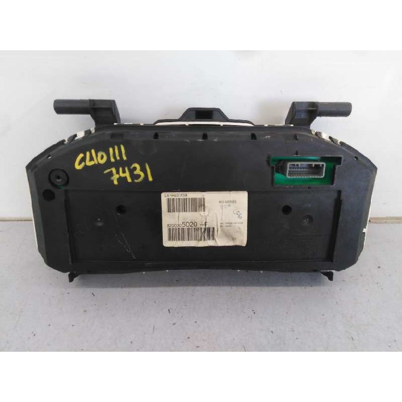 Recambio de cuadro instrumentos para renault clio iii authentique referencia OEM IAM 8200305020F  E2-A1-34-3